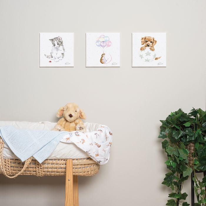 Nursery Canvas - Little Wren Collection by Wrendale