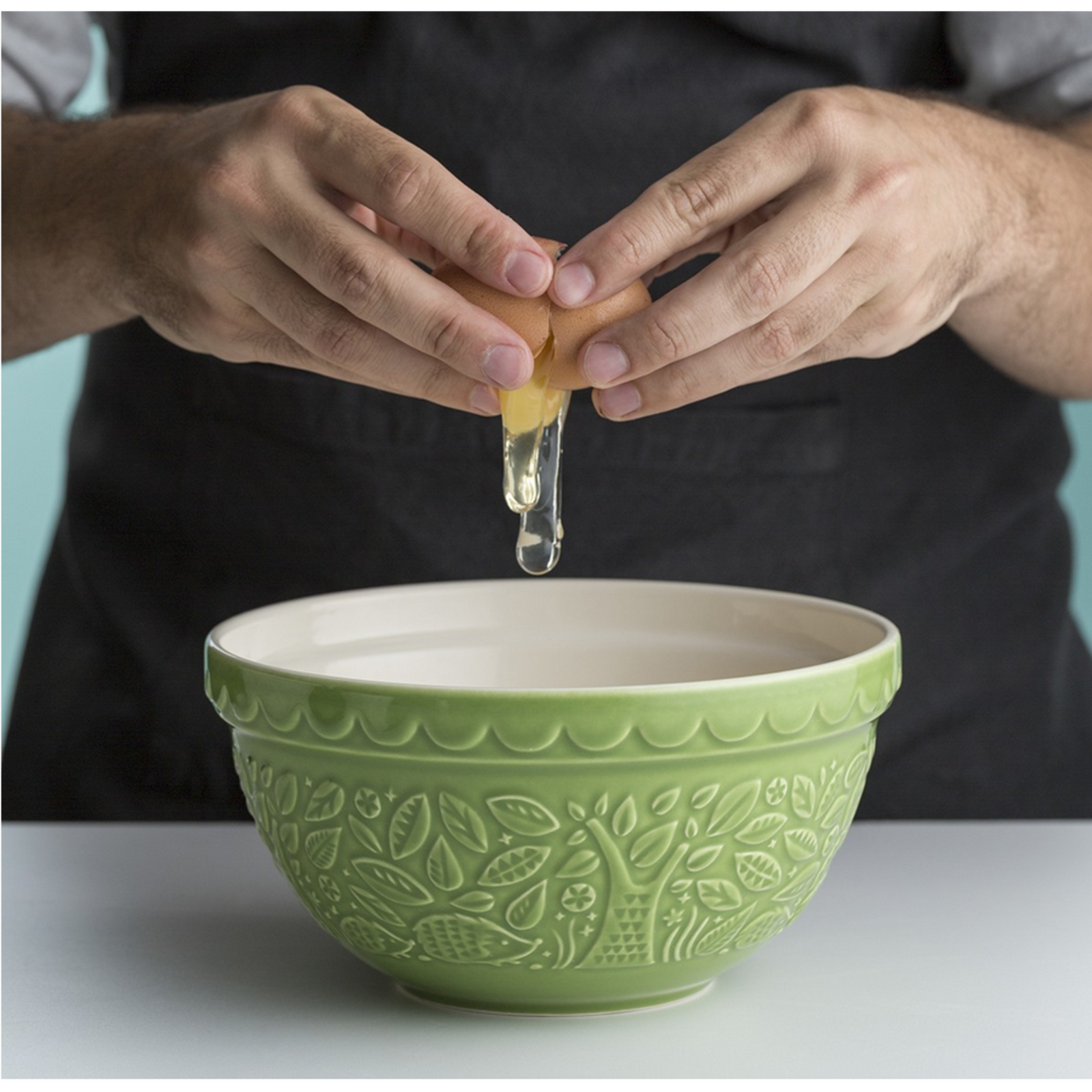 Mason Cash 'In the Forest' - Green Hedgehog (21cm)