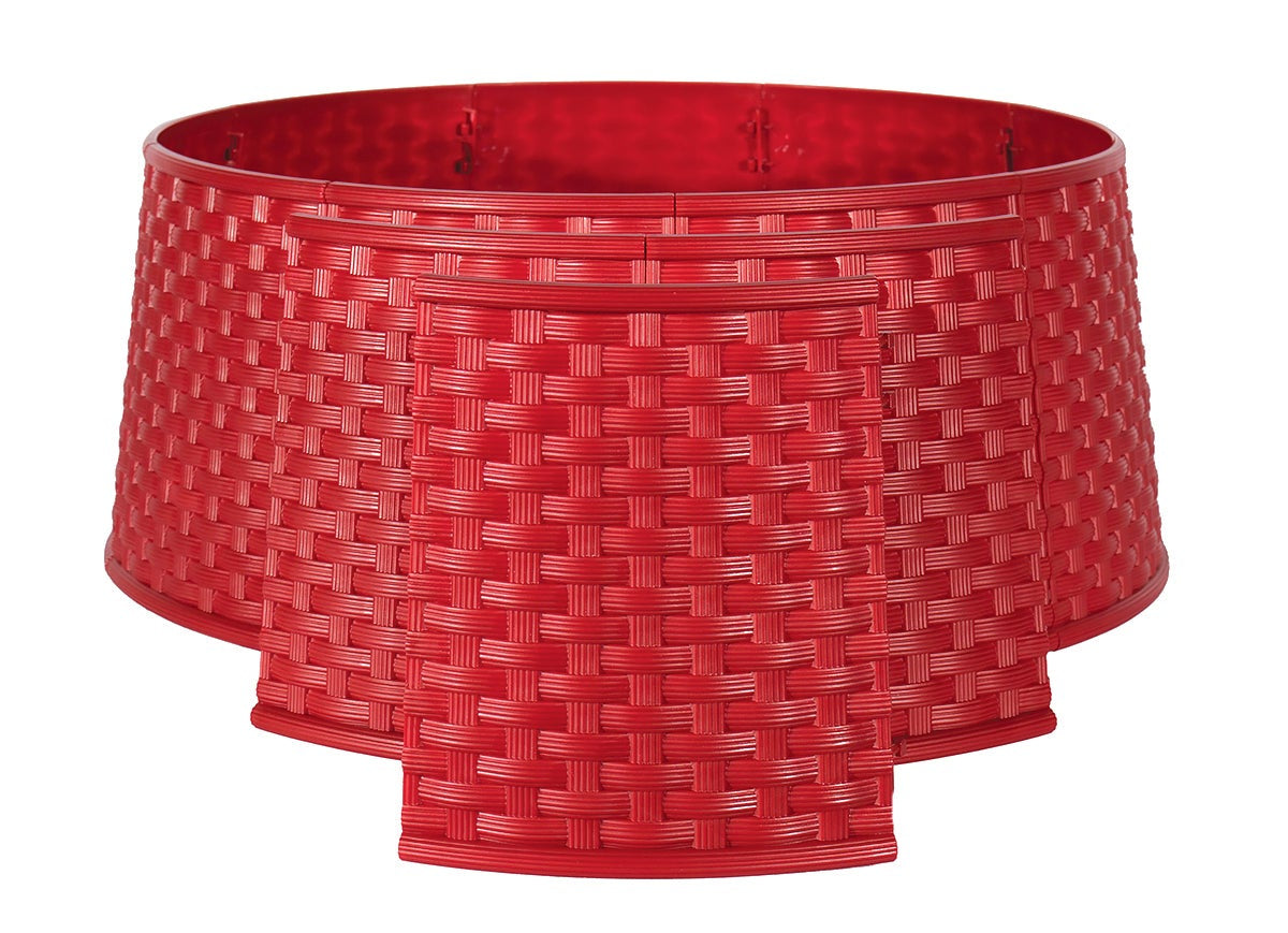 Red Woven Tree Collar